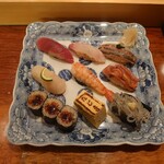 銀座 鮨 たじま - 平日限定のランチ　\1300(21-12)