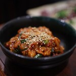 梁山苑 - 絶品のチャンジャ=600円