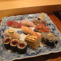 銀座 鮨 たじま - 平日限定のランチ　\1300(21-12)