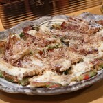 鉄板居酒屋OHANA - チヂミ風ねぎ焼き