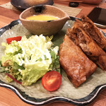 魚菜屋 常峰 - 和牛すきやき風春巻き（980円）