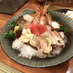 魚菜屋 常峰 - お造り盛り合わせ