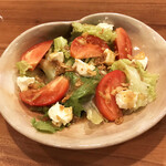 魚菜屋 常峰 - サラダしてもろたｗ