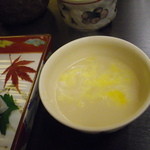 鳥彌三 - 鶏スープウズラ卵入り