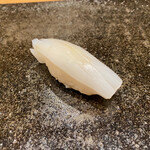 鮨 まつうら - スミイカ　ねっちりだけど包丁のおかげでサクサクっと