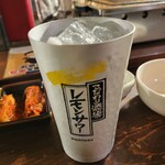 Kagurazaka Tareyakiniku Nonki - こだわり酒場のレモンサワー