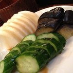 め乃惣 - つけもの盛り合わせ