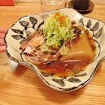 酒菜と炭 てりや - 骨まで食べれるブリ大根
