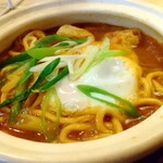 石波志 本店  - カレー鍋焼きうどんUP。