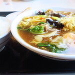 餃子の王将 - 五目あんかけラーメンフェアセットＢ