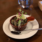 菜の詩 - イカ墨パエリア