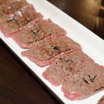 ルッカ - バーナーで炙ります