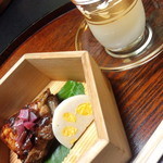 山玄茶 - 鰤（幽庵）カマに濁酒