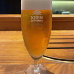 Tamura - 生ビールで乾杯〜