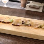 トリワイン ＰＩＫＯＳＨＨＨＵ - 下仁田ねぎと生ハムのとろとろ焼き