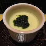 別邸 壽 - 海老と餅の茶碗蒸し