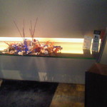 入口脇のデコレーション