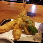 むぎきり - 特天ぷらUP