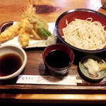 むぎきり - 特天ぷらもりうどん