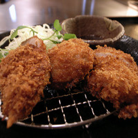本格肉料理 丸小 - ２）ヒレカツ（田原ポーク）