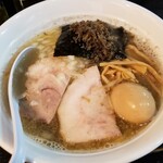 塩そば専門店 桑ばら - メヒカリの塩