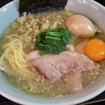 塩そば専門店 桑ばら - 岩手産 帆立の塩 ～〆ごはん付き～