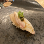 鮨 くぼた - かわはぎ