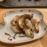 鮨 くぼた - イカげそ焼き