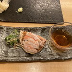 鮨 くぼた - 毛蟹の甲羅盛り