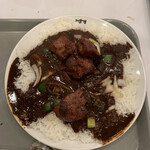 カレーの店ボンベイ - カシミールカレー（超５、ライス大盛り）《準備完了》