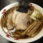 中華そば処 琴平荘 - 中華そばあっさり大盛り