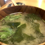 錦寿司 - 味噌汁