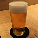 ahill - 直近で頂いたちゃんとしたお仕事をされるお店の 生ビールの写真