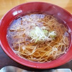 森そば - 中華そば（鴨ミンチ）　550円