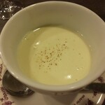 鉄板焼きINAGAKI亭 - カリフラワーのポタージュ