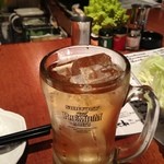 炭火焼とり えんや - ジンジャーハイボール