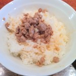 Saketosakanatomennomisetamuraya - ひきにくご飯