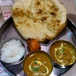 居酒屋インドカレー アジア料理チャンドラマ - 2012/11 ランチ　レディースセット