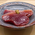 日本橋蛎殻町 すぎた - 富山県氷見産の迷いカツオ　地がらしと共に