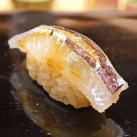 日本橋蛎殻町 すぎた - 三陸産のカンヌキの握り