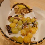 割烹 勘べえ - 煎り銀杏