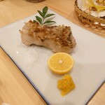 割烹 勘べえ - 甘鯛松笠焼き