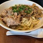 つけ麺屋しずく - 汁なし坦々麺 大盛り 熱盛り 850円^ ^ お肉もいっぱいで、お腹いっぱいです♪