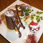 aqua - 2012年クリスマスディナーのケーキです