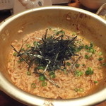 酒菜 登龍庵 - 極上ホルモンのうま味噌焼鍋（〆の雑炊）