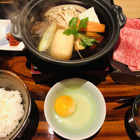 すき焼き 牛しゃぶ 松重 - すき焼き特選松阪牛3630円