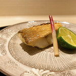 新ばし 星野 - グジの松笠焼き