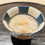 新ばし 星野 - 根芋、出汁を味わう