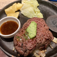 ビストロガブリ 大門店 - GABURIランチステーキ200g