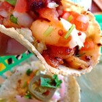 メキシカン・ダイナー マリソル - ガーリックシュリンプタコス